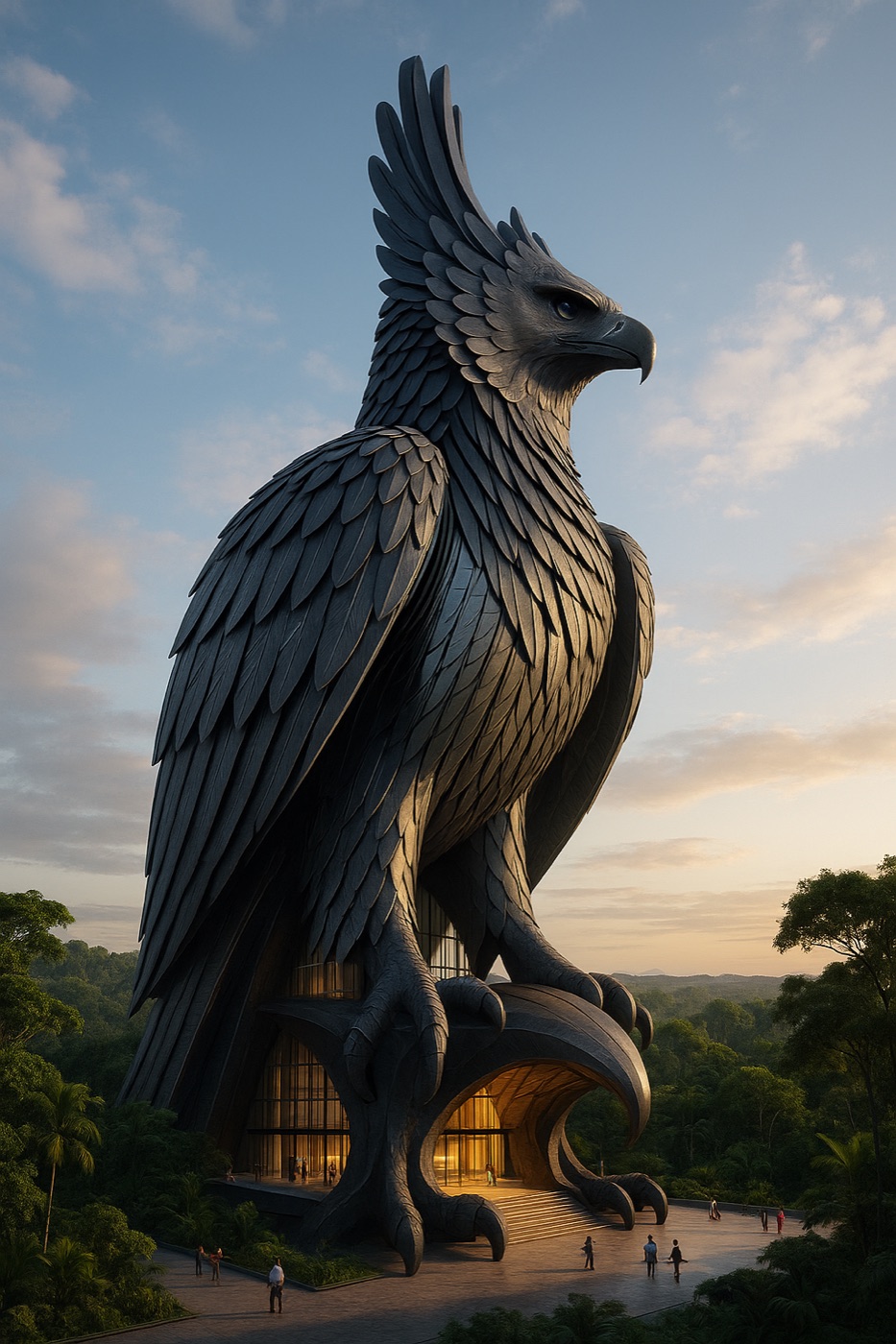 Águila arquitectónica, símbolo visual de TEORIUM